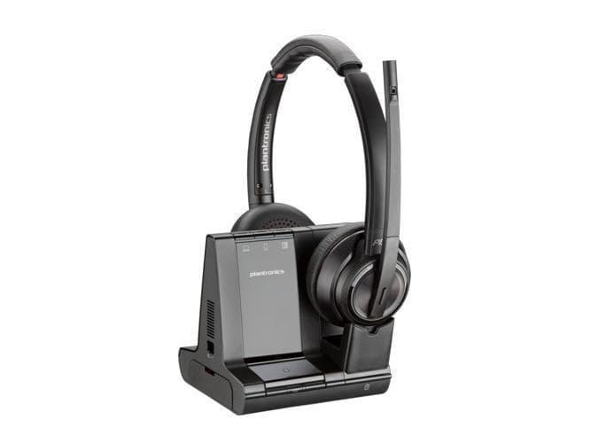 Poly Savi 8220-M Office - headset - TAA Compliant  Poly Savi 8220-M Office - Headset - on-ear - DECT / Bluetooth - wireless - a