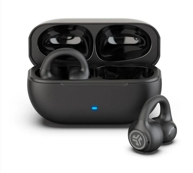 JLAB AUDIO Flex Clip-on True Wireless Earbuds, Black