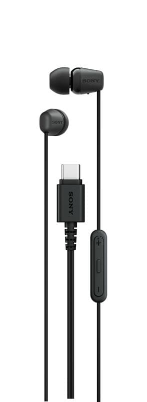 SONY IER-EX15C USB-C Wired In-ear Headphones, Black(Open Box)