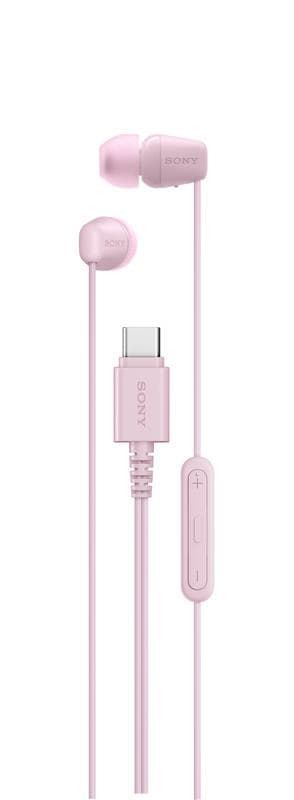 SONY IER-EX15C USB-C Wired In-ear Headphones, Pink