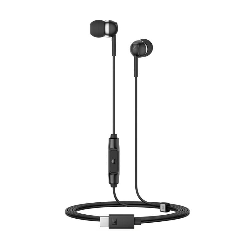 SENNHEISER CX80U USB-C In-Ear Headphones, Black