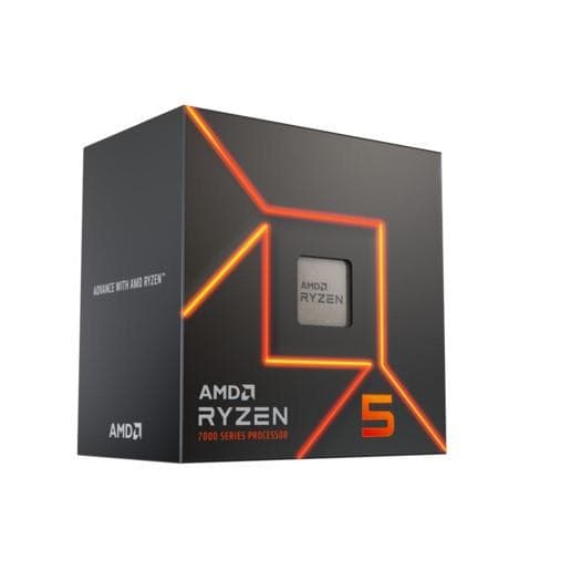 AMD Ryzen 5 7600 6-Core/12Thread 5nm with Wraith Stealth Cooler(Open Box)