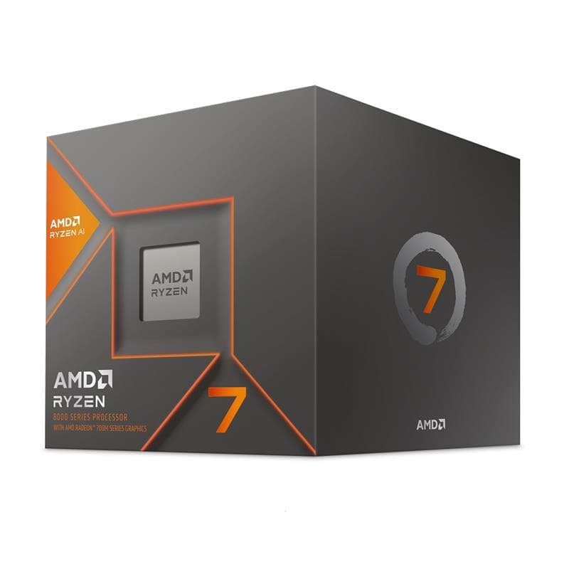 AMD Ryzen 7 8700G 4nm AI CPU Radeon 780M Graphics with Cooler