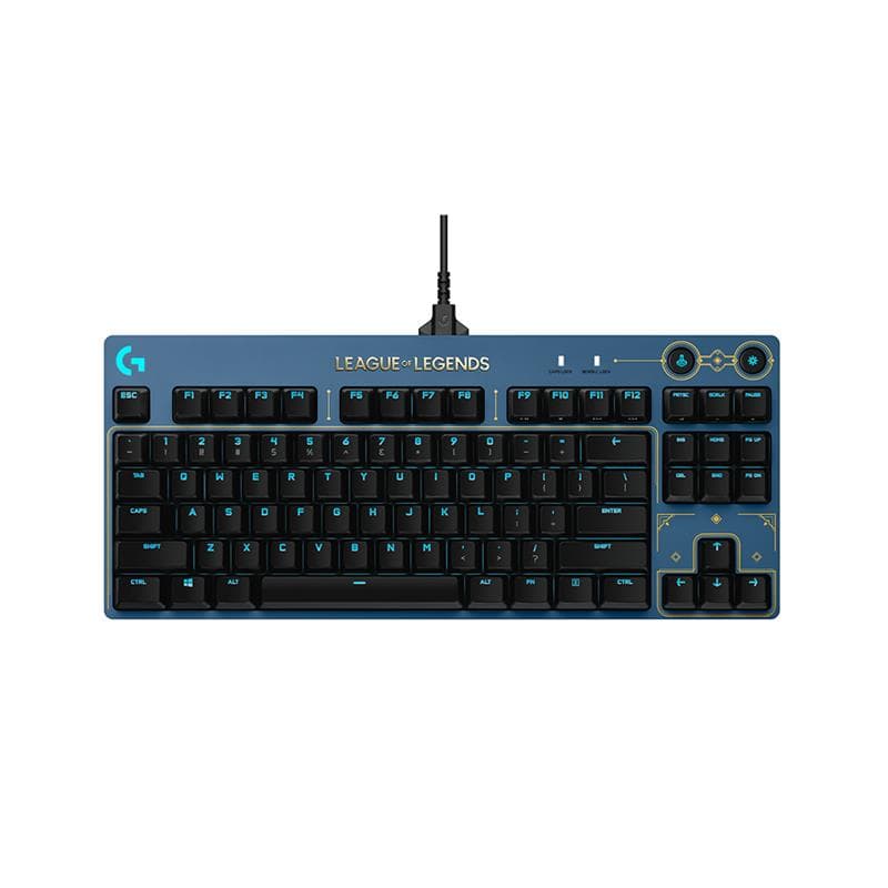 LOGITECH 920-010533 Gaming Keyboard, Blue -(Open Box)