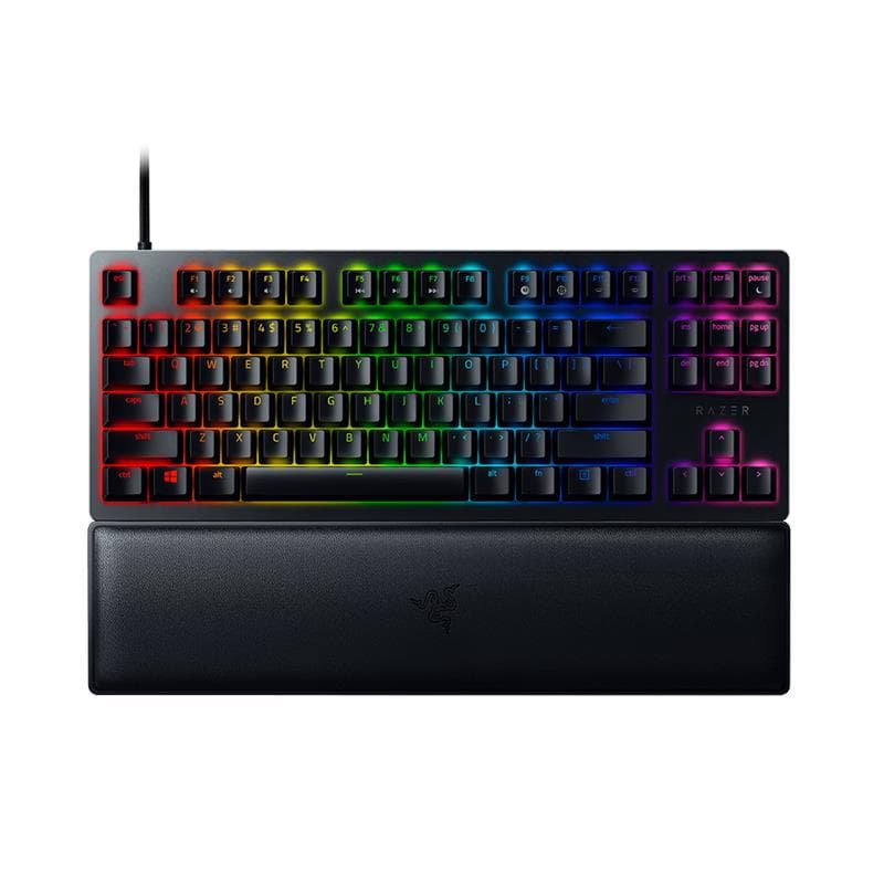 Razer Huntsman V2 TKL - Optical Gaming Keyboard (Clicky Purple Switch)RZ03-03940400-R3U1(Open Box)