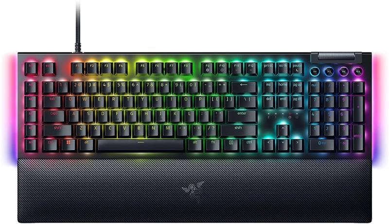 RAZER BlackWidow V4 Full-Size (100%) Gaming Keyboard, Black -