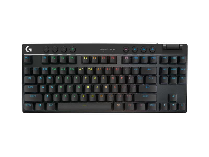 LOGITECH G PRO X TKL LIGHTSPEED Wireless Gaming Keyboard - Clicky(Open Box)