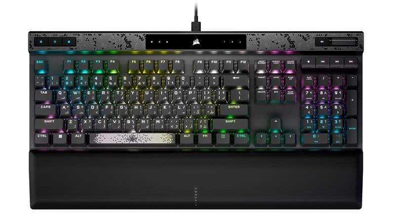 CORSAIR K70 MAX RGB Gaming Keyboard - Adjustable Magnetic Switches(Open Box)