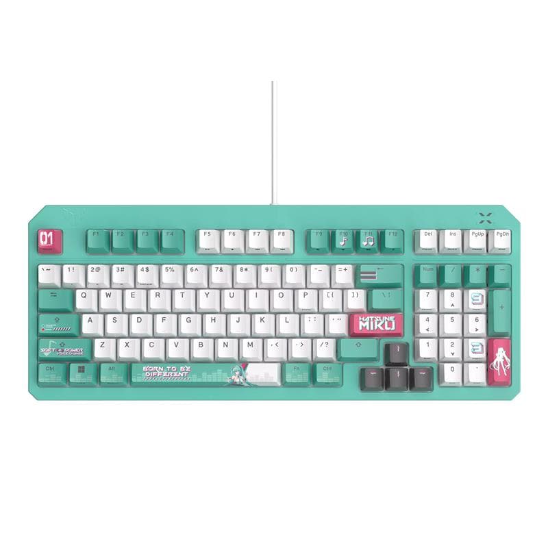 ASUS RA09 TUF Gaming K3 Gen II Hatsune Miku Edition Gaming Keyboard