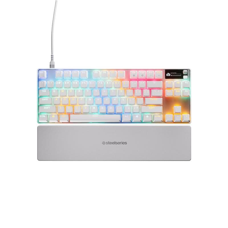 STEELSERIES Apex Pro TKL Gen 3 TKL (80%) Gaming Keyboard, White(Open Box)
