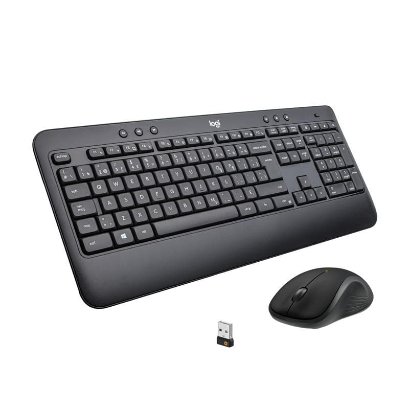 LOGITECH Advanced Wireless Keyboard Mouse Combo - French(Open Box)