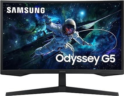 Samsung 32" QHD 165Hz 1ms GTG Curved LED FreeSync Gaming Monitor