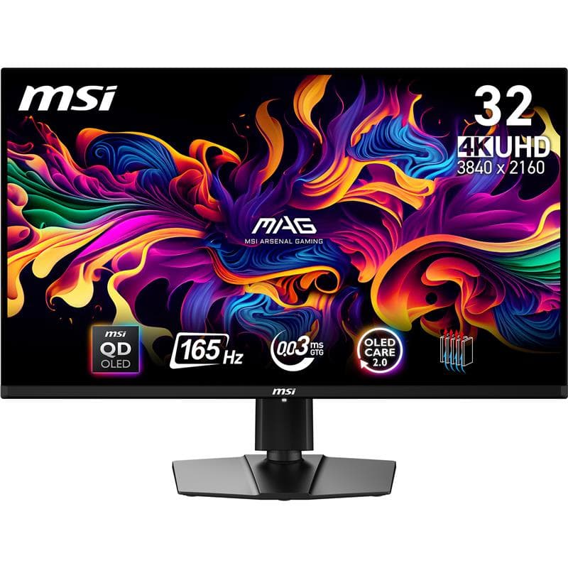 MSI MAG 321UP QD-OLED 32" 16:9 UHD, 165Hz 0.03ms Monitor