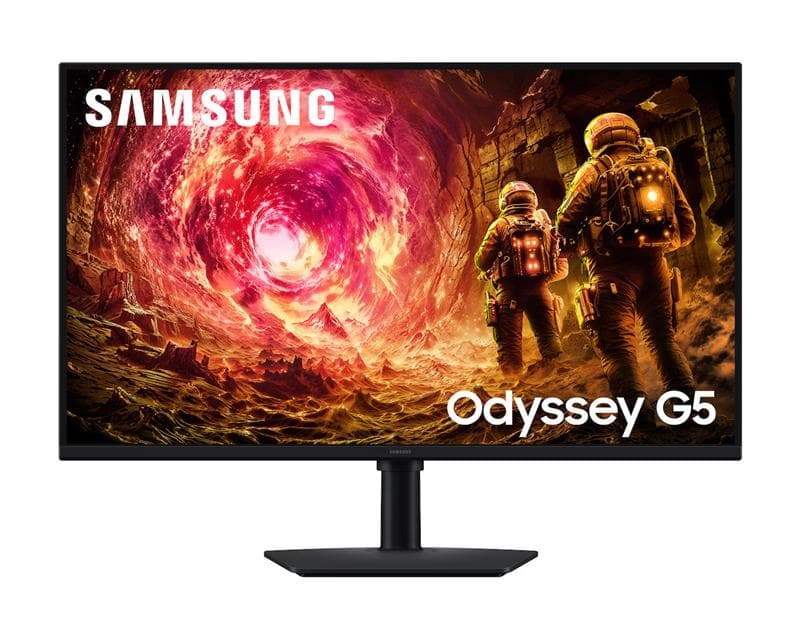 Samsung Odyssey G5 32" QHD Fast IPS 180Hz 1ms (GtG) Gaming Monitor(Open Box)