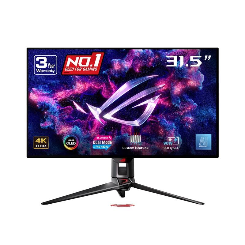 ASUS ROG Swift 31.5" 3840 x 2160 UHD WOLED 240Hz Gaming Monitor(Open Box)