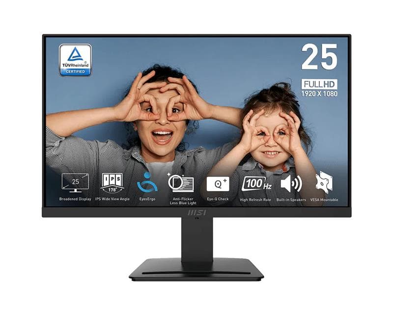 MSI PRO 24.5" 1920 x 1080 FHD IPS 100Hz Monitor(Open Box)