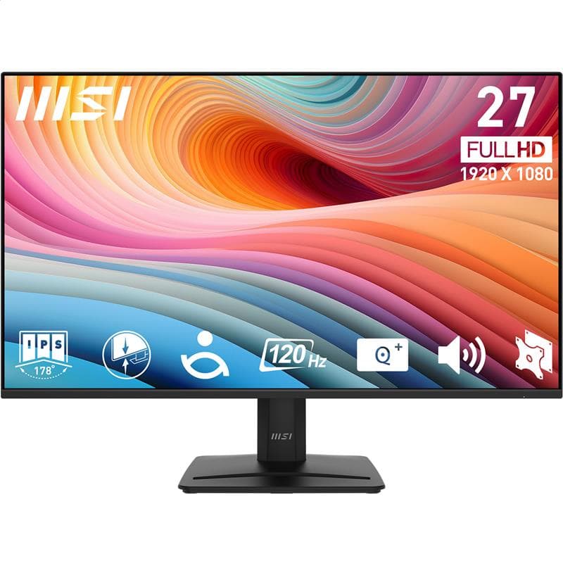 MSI PRO MP275 E2 27" FHD 1920x1080 IPS 120Hz 1ms(MPRT) Office Monitor