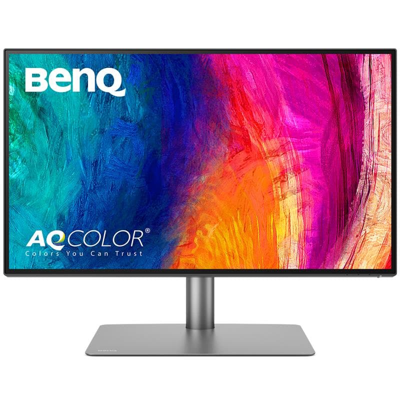 BenQ PD2725U 27" 4K UHD Thunderbolt 3 Monitor | HDR | Mac-Ready | 100% sRGB and 95% P3 │Hotkey Puck│DualView│Ergonomic| AQCOLOR