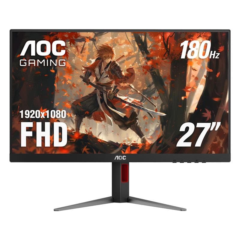 AOC 27G4 27" FHD 1920x1080 IPS 180Hz 1ms (MPRT) Gaming Monitor