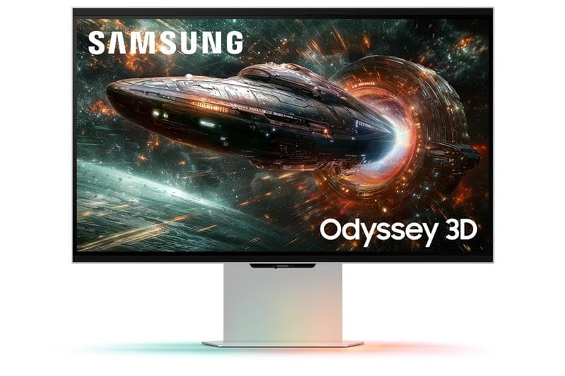 Samsung Odyssey 3D 27" 4K  IPS 165Hz 1ms (GtG) Gaming Monitor(Open Box)
