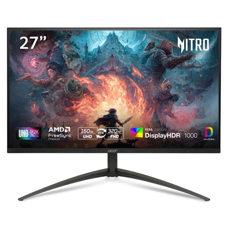 Acer 27" 3840 x 2160 UHD Mini-LED IPS 160Hz Gaming Monitor
