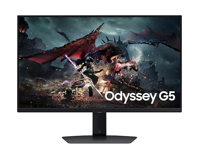 Samsung Odyssey G5 27" QHD 2560x1440 IPS 180Hz 1ms Gaming Monitor(Open Box)