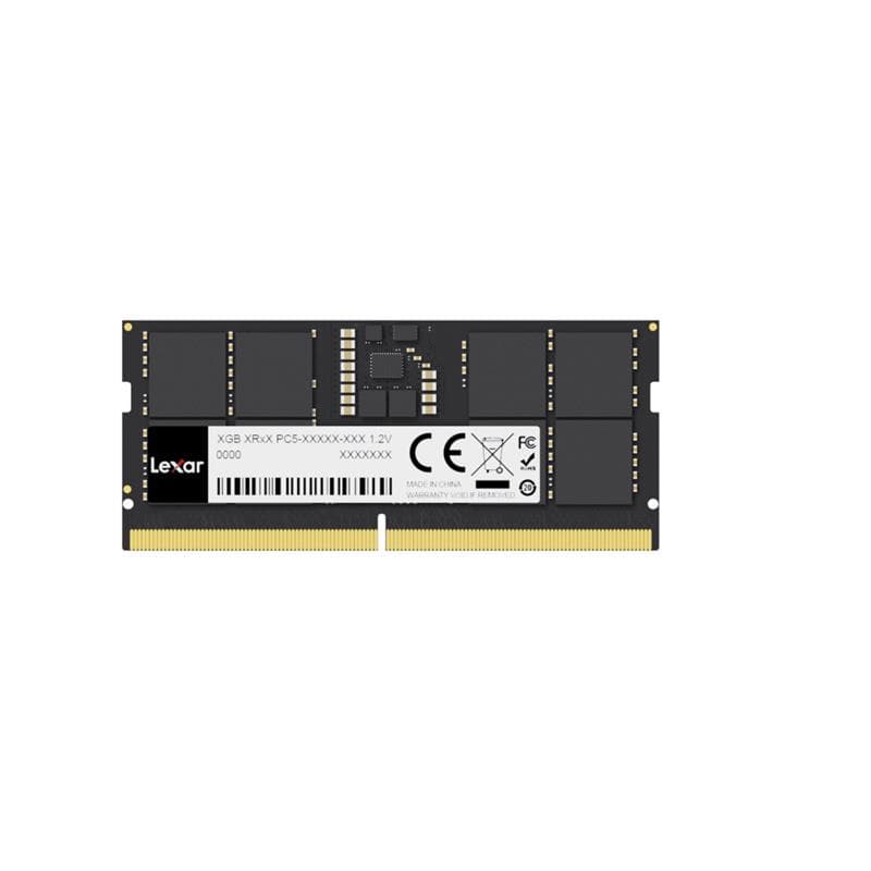 Lexar - 16GB (1x16GB) DDR5 4800MHz CL40 1.10V SODIMM