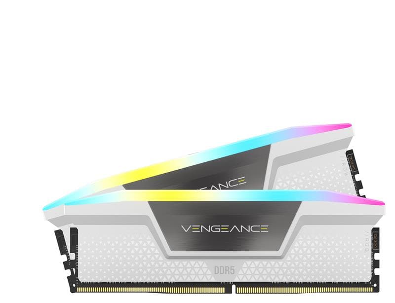 CORSAIR VENGEANCE RGB 64GB (2x32GB) DDR5 6000MHz CL30 UDIMM