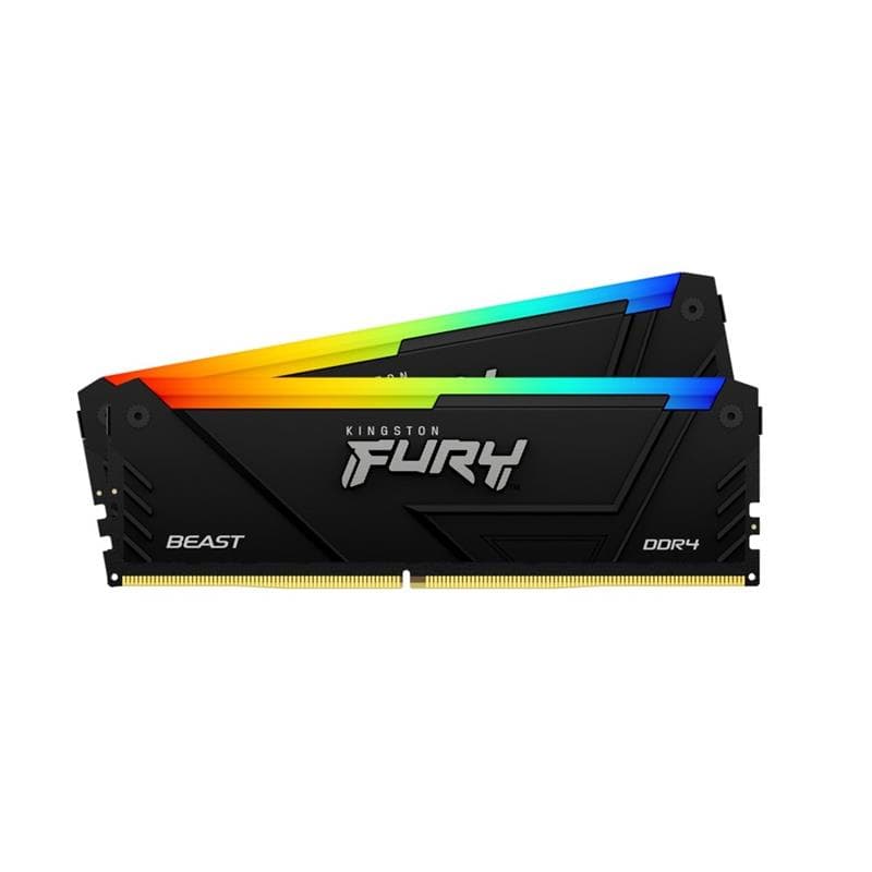 Kingston FURY Beast RGB 64GB (2x32GB) DDR4 3600MHz CL18 UDIMM
