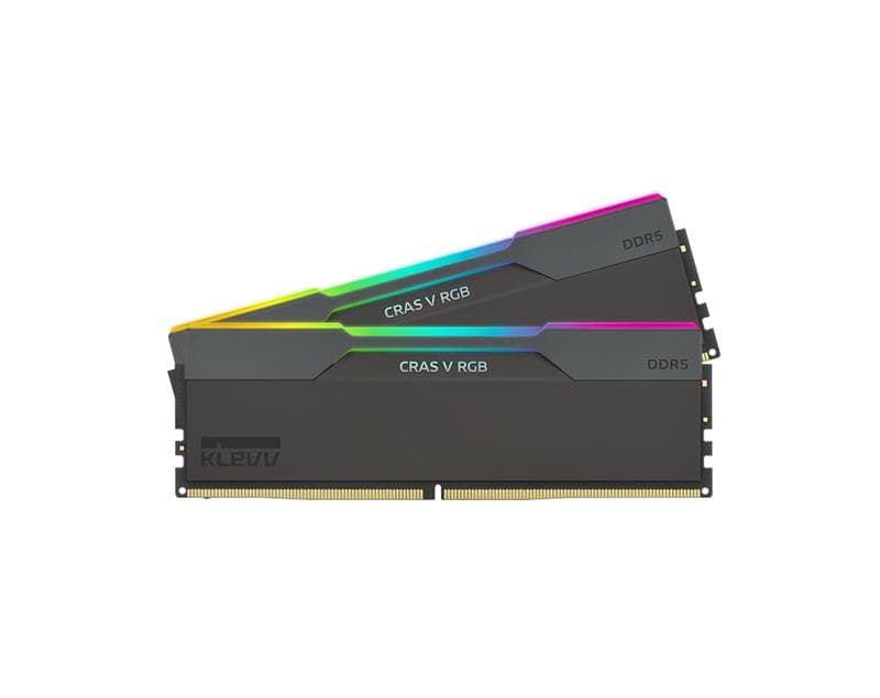 KLEVV CRAS V RGB 128GB (2x64GB) DDR5 6000MHz CL30 UDIMM