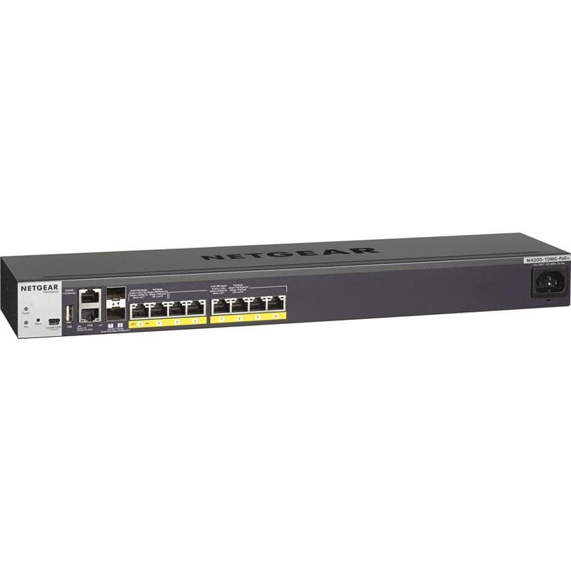 NETGEAR (GSM4210P100NECA) M4200-10MG-PoE+  Layer 3 Switch