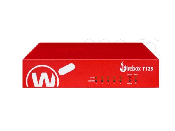 WATCHGUARD T125 WITH 1Y TSS  WatchGuard Firebox T125