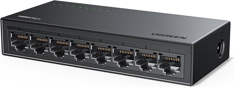 UGREEN CM834 8 Ports Gigabit Unmanaged Ethernet Switch