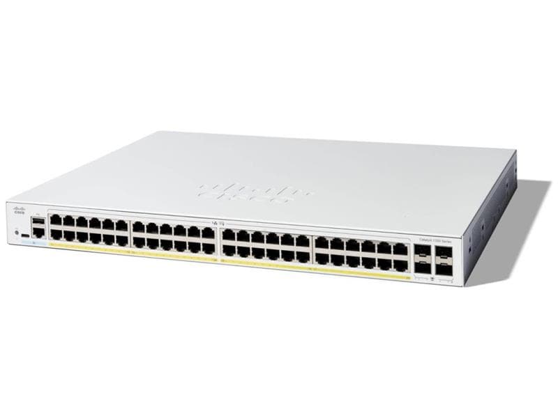 CISCO C1300-48P-4G 48 Ports Gigabit PoE+ Managed Switch