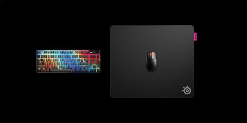 STEELSERIES QcK Performance Large - Speed Mouse Pads -  Black