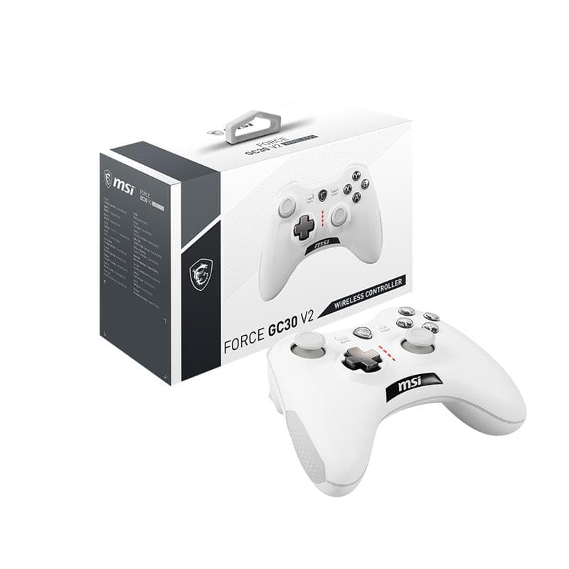 MSI Force GC30 V2 Gaming Wireless Controller - White