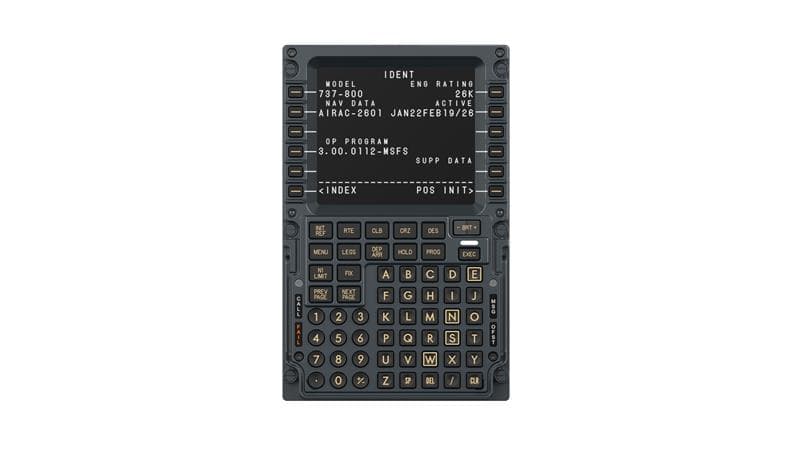 MOZA MB7F Flight Computer Display