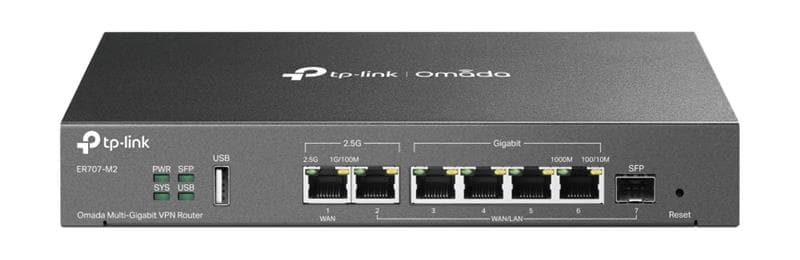 TP-Link (ER707-M2) Omada Multi-Gigabit VPN Router(Open Box)