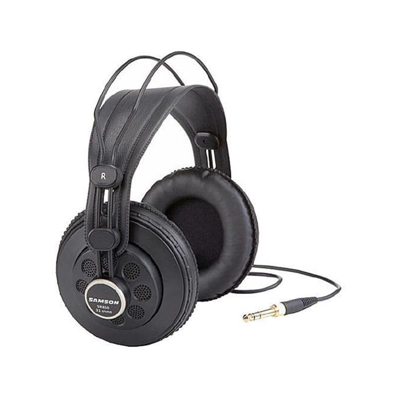 SAMSON SR850C Professional Studio Reference Headphones, Black