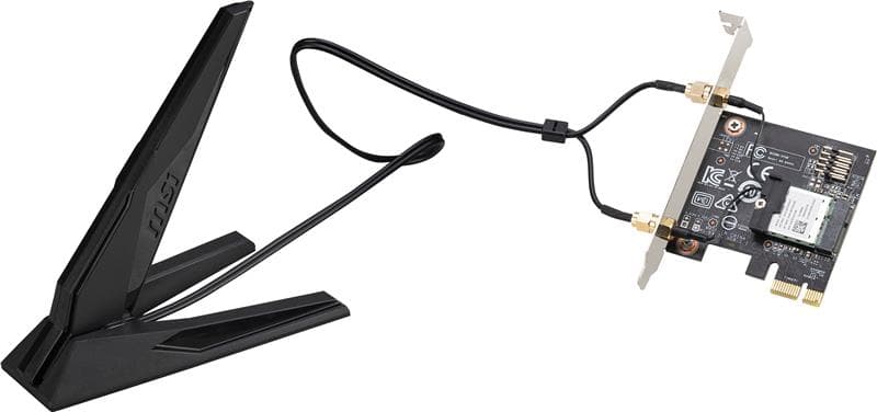 MSI HERALD-BE NCM865 Wi-Fi 7 & Bluetooth 5.4 PCIe Adapter