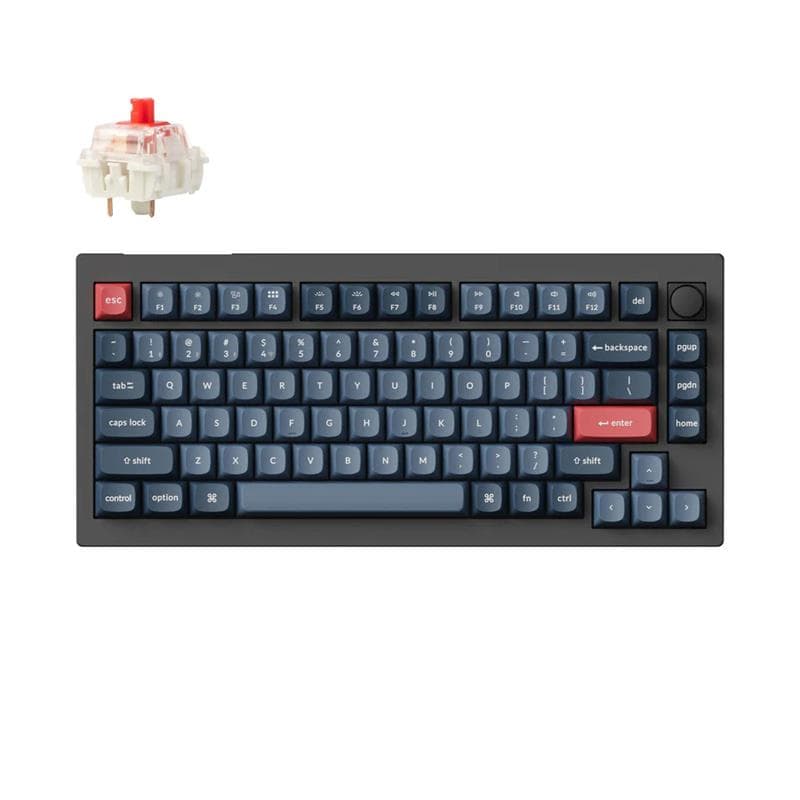 Keychron V1 Max 75% Keyboard Linear switches(Open Box)