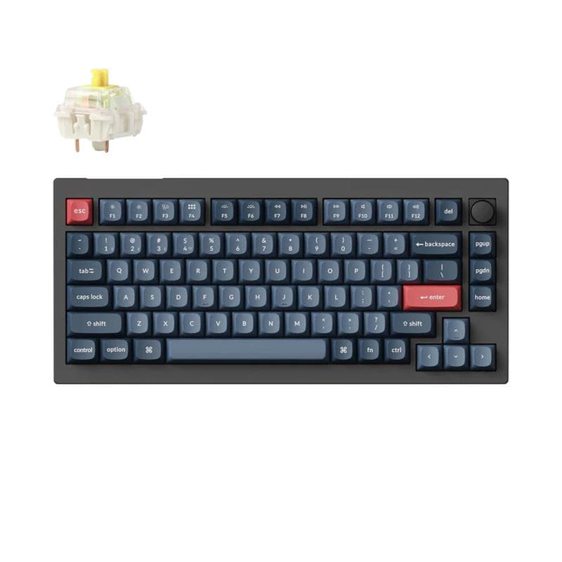 Keychron V1 Max 75% Keyboard Tactile switches