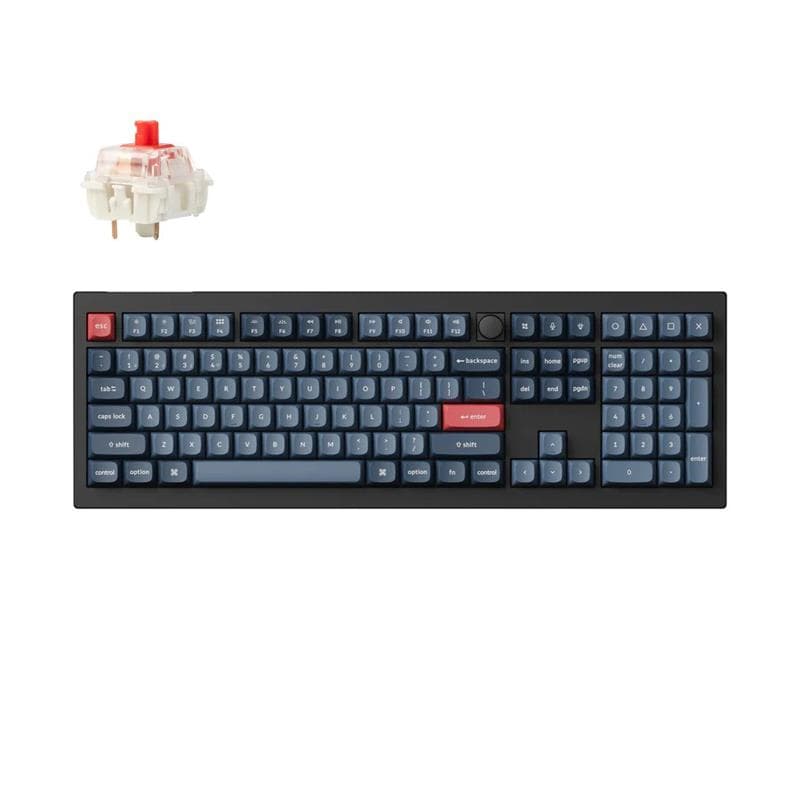 Keychron V6 Max Full Size Keyboard Linear switches(Open Box)