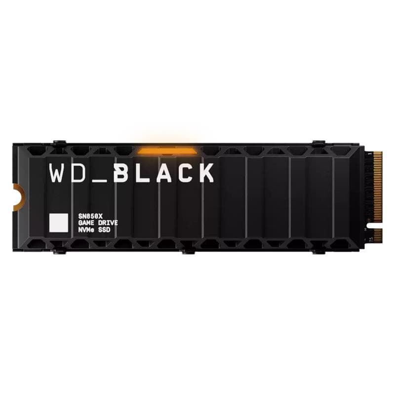 WD Black SN850X 8TB w/Heatsink PCIe Gen4 NVMe M.2 SSD(Open Box)
