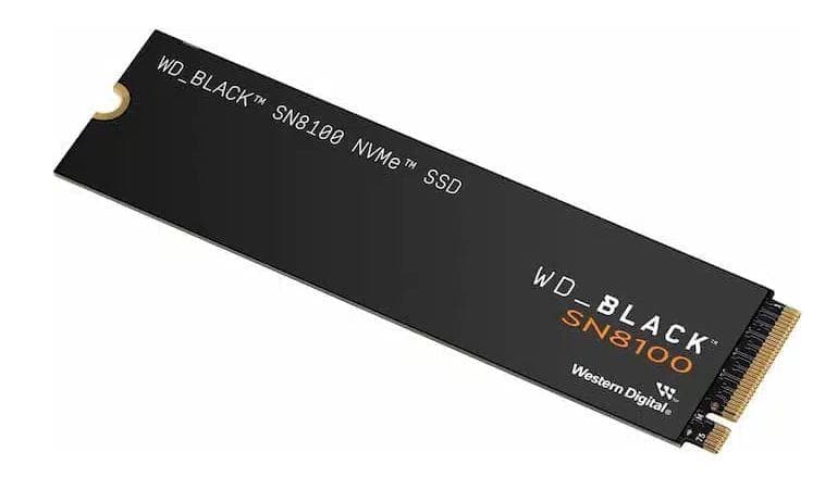 WD Black SN8100 1TB SSD PCIe Gen5x4 NVMe M.2 2280(Open Box)