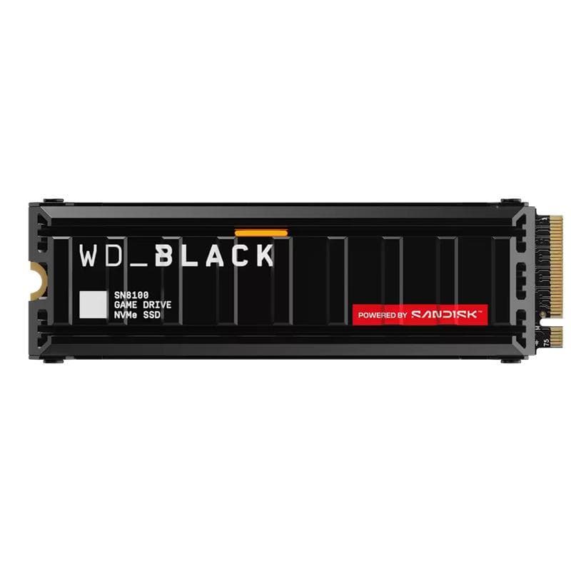 WD Black SN8100 4TB PCIe Gen5 NVMe M.2 2280 SSD with Heatsink
