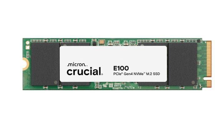 Crucial E100 2TB M.2 PCIe Gen 4 x4 NVMe 2280  SSD(Open Box)