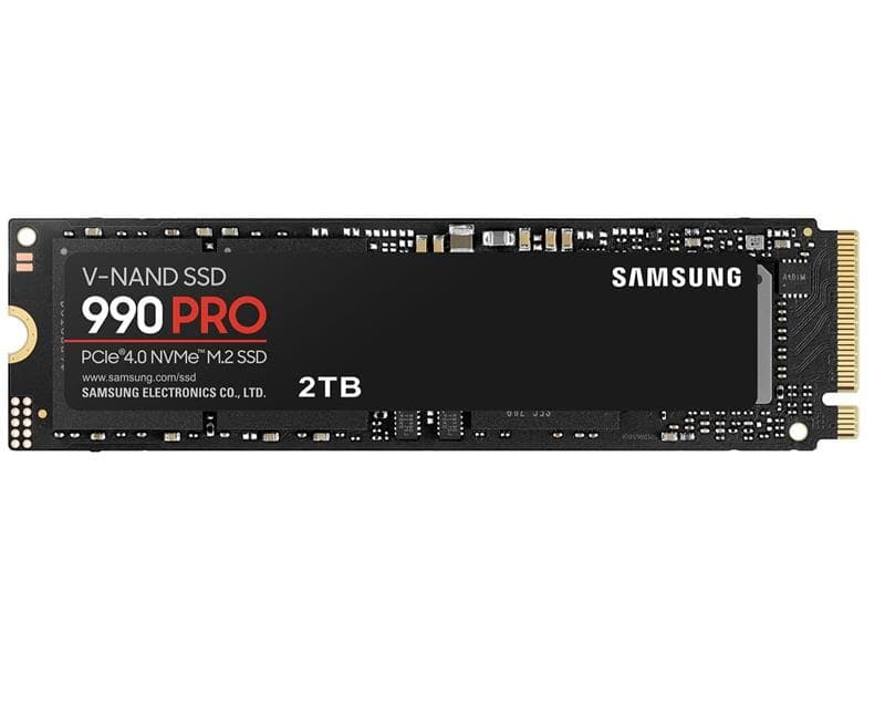 SAMSUNG 990 Pro 2TB M.2 NVMe PCIe 4.0 Solid State Drive