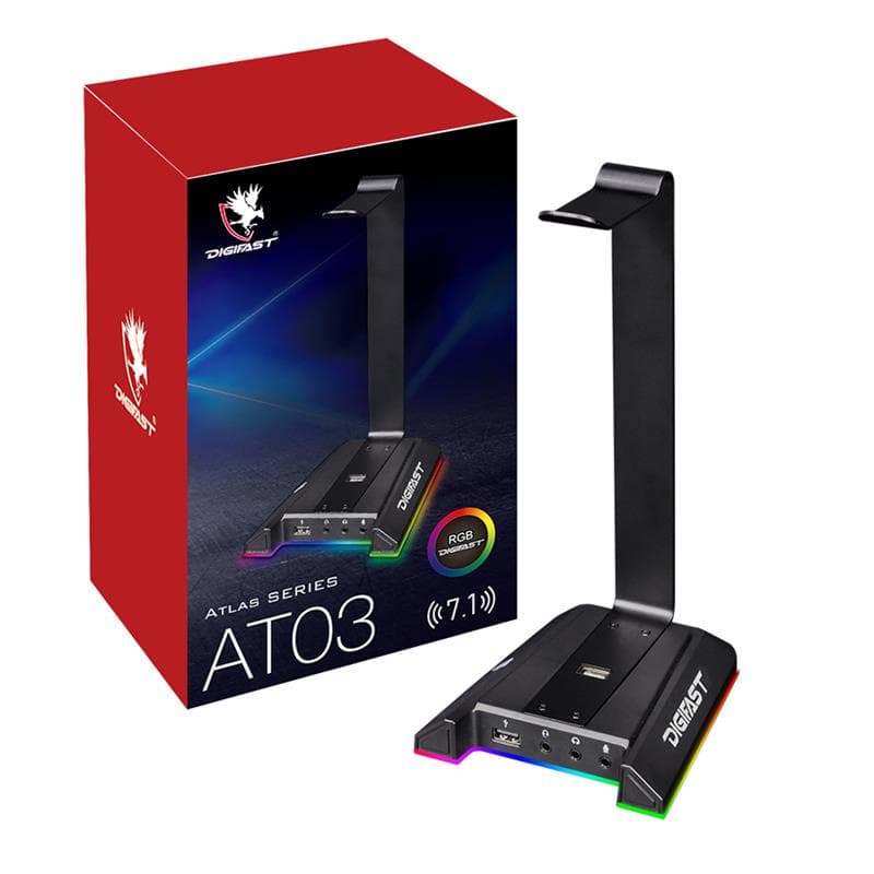 Digifast Atlas RGB Headset Stand - AT03