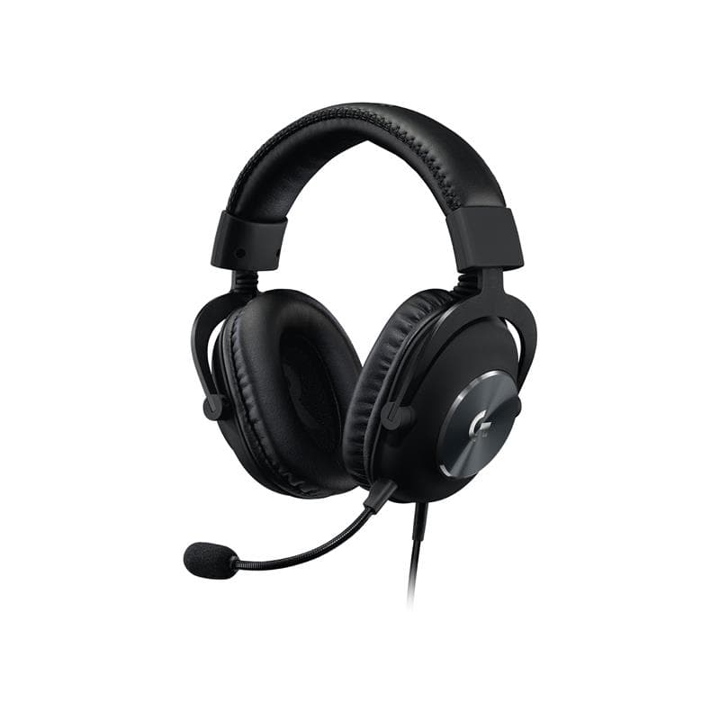 Logitech G Pro X Wired Gaming Headset: Blue VO!CE Detachable Boom Mic